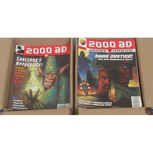 163 - Two boxes cont. 2000 AD issues #978 - 1083