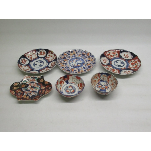 151 - Collection of Japanese Meiji period plates and 2 bowls (6)