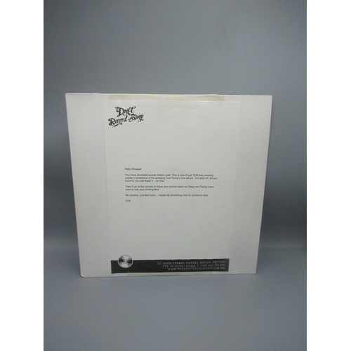 302 - Flying Lotus 'You're Dead' 1 of 10 test pressing copies, with letter from The Drift Record Shop and ... 