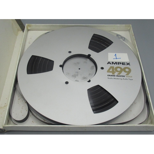 336 - The Creatures Ampex 499 Grand Master Gold Studio Mastering Audio Tape, June 22nd 1996