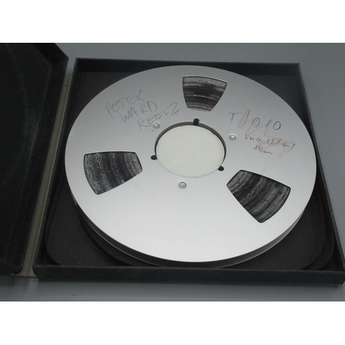 337 - Ampex Audio reel with two recording log sheets from Smile Recording Studio for Vince Williams on 31s... 