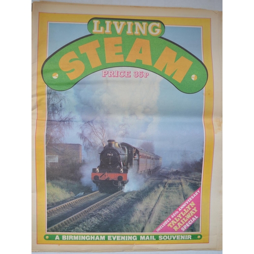 1510 - Extensive collection of bus, tram and railway literature including Live Steam magazine, bound volume... 