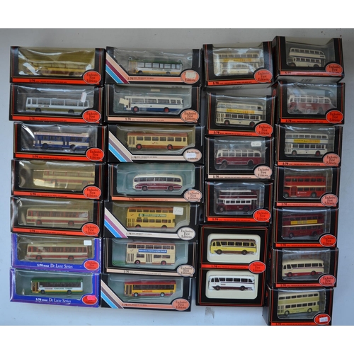 1515 - Thirty five boxed 1/76 scale diecast bus models by Exclusive First Editions, and 1 Corgi Original Om... 