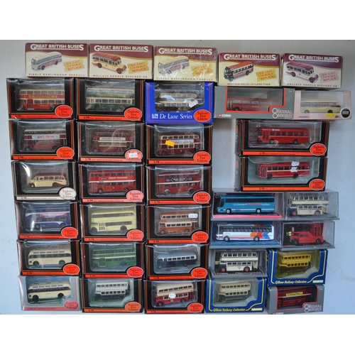 1516 - Thirty six boxed 1/76 scale diecast bus models from EFE, Atlas Editions, Corgi, Original Omnibus Com... 