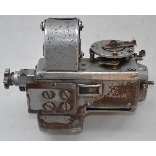 1507 - Vintage bus conductors mechanical ticket machine, no makers marks visible, no winding handle, with 4... 