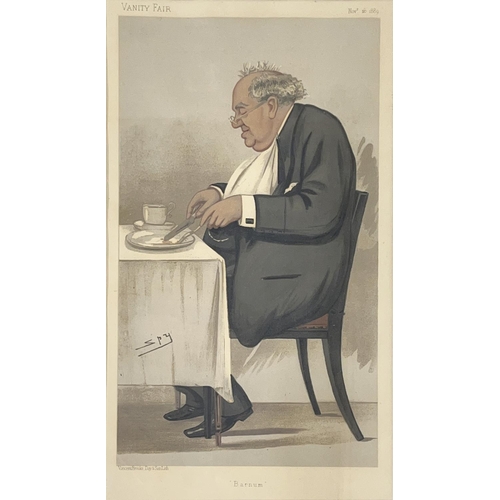 61 - Dom Joly Collection - Vanity fair Men of The Day Prints; Phineas Taylor Barnum and Mr Fredrick Andre... 