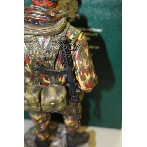 1060 - ASHMOR. Hand painted figure of a Royal Marine representing  40, 42 and 45 Commando during the Falkla... 