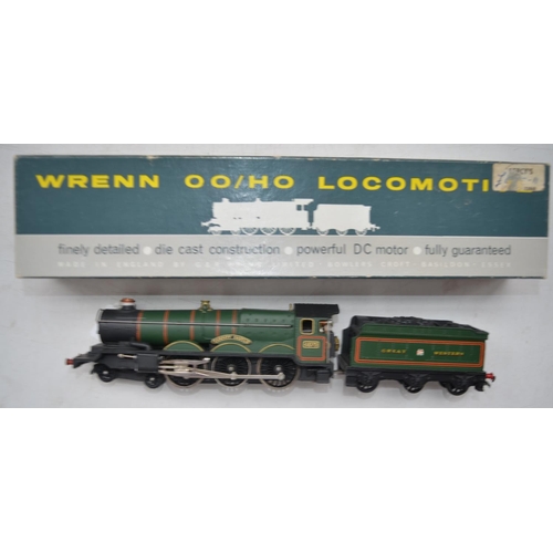 86 - Three boxed OO gauge electric train models to include Wrenn Cardiff Castle (very good condition), Ho... 