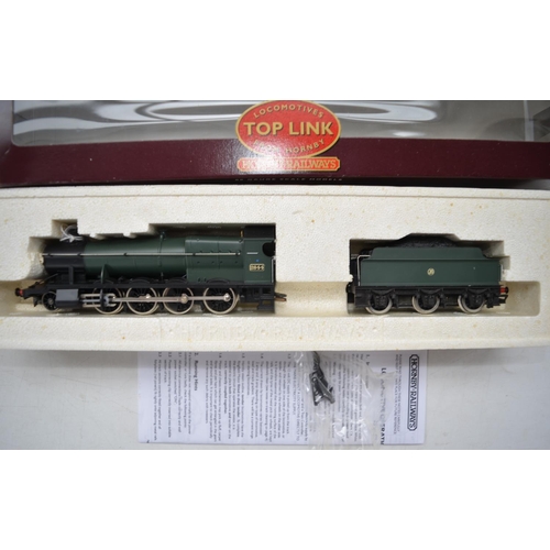 86 - Three boxed OO gauge electric train models to include Wrenn Cardiff Castle (very good condition), Ho... 