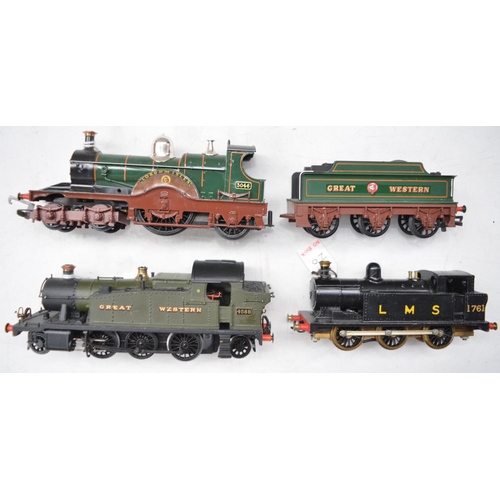 87 - Collection of OO gauge electric train models to include early Graham Farish, Tri-Ang and metal kit b... 