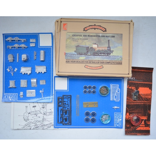 89 - Collection of unbuilt white metal and plastic OO gauge train models to include 5 K's Kits including ... 