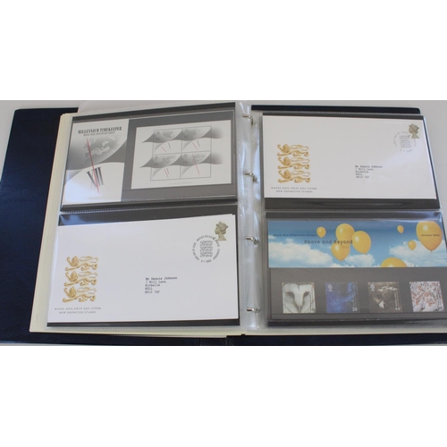 603 - Royal Mail Millenium collection folder of mainly Millenium mint stamps and presentation packs togeth... 