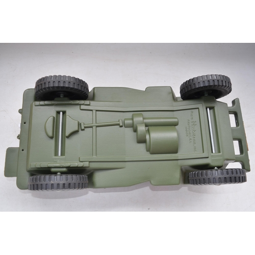 126 - Boxed Palitoy Action Man Jeep, model in excellent little used condition, some sticker peeling with a... 