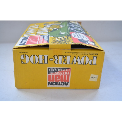 127 - Boxed Palitoy Action Man Power Hog vehicle in excellent condition (some stickers peeled with age), b... 