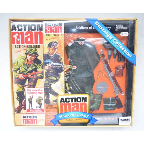 131 - Action Man Russian Infantryman 40th Anniversary boxed set, still factory sealed, contents mint, box/... 