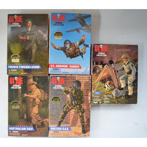 138 - Five boxed limited edition Kenner GI Joe 12