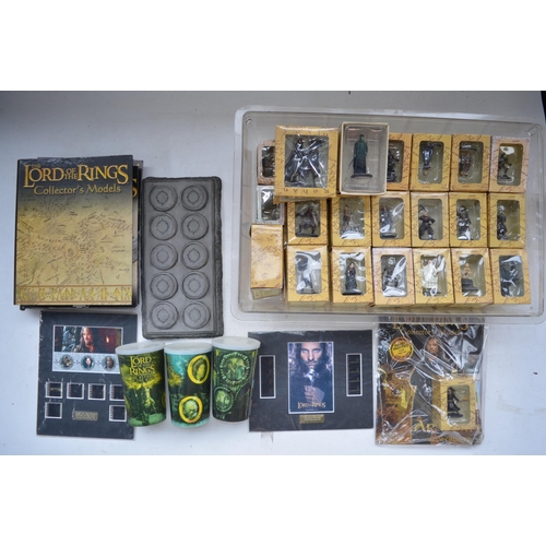 151 - Eaglemoss Lord Of The Rings Collectors models and magazines issue 1-39 and 2 limited edition film ce... 