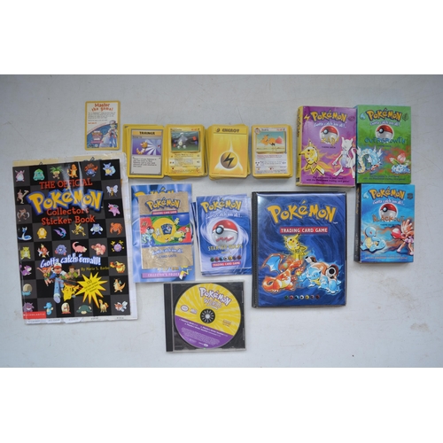 153 - Collection of Pokemon trading cards. Game pack boxes mostly empty (cards loose, see photos) incl. al... 