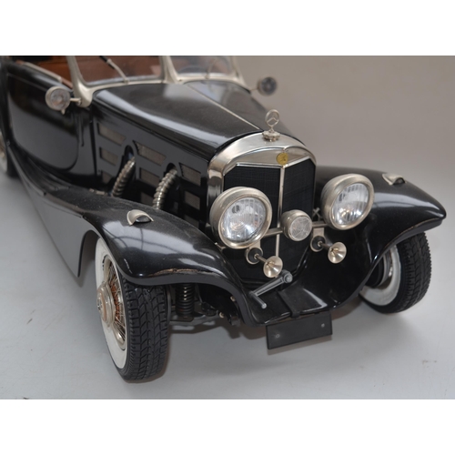 161 - Built Pocher Models 1/8 scale Mercedes Benz 1935 500 -AK Cabriolet mixed media model with original i... 