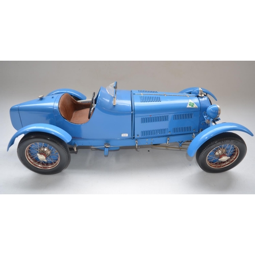 165 - Built Pocher Models 1/8 scale Alfa Romeo 8C 2300 Monza 1931 mixed media model with original instruct... 