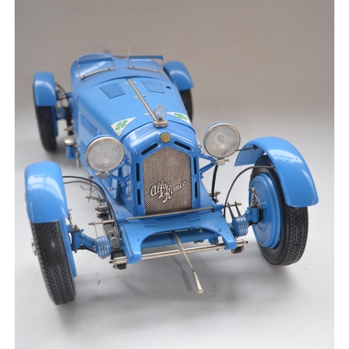 165 - Built Pocher Models 1/8 scale Alfa Romeo 8C 2300 Monza 1931 mixed media model with original instruct... 