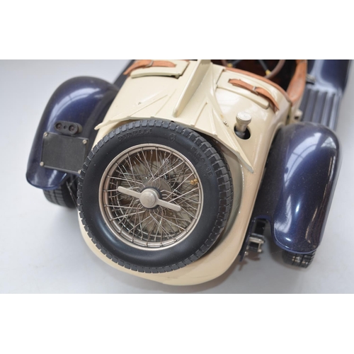 166 - Built Pocher Models 1/8 scale Alfa Romeo Spider Touring Gran Sport 1932 mixed media model with origi... 