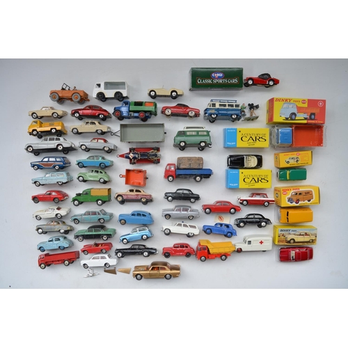 178 - Collection of vintage Corgi and Dinky diecast model vehicles, all used condition, incl. some repaint... 