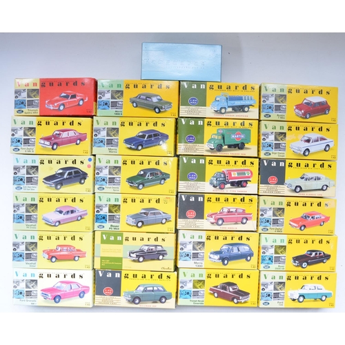 179 - Twenty-five boxed Lledo Vanguard diecast model vehicles incl. 1/43 and 1/64 scales and limited editi... 