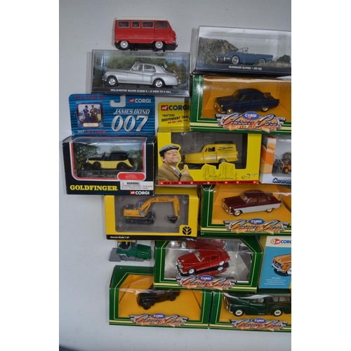 182 - Collection of diecast model trucks to include Corgi 1/64 scale Superhaulers and other truck models, ... 