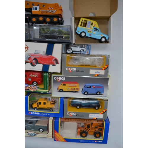 182 - Collection of diecast model trucks to include Corgi 1/64 scale Superhaulers and other truck models, ... 