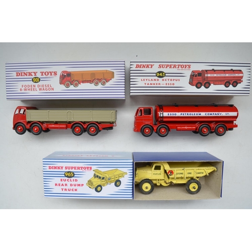 182 - Collection of diecast model trucks to include Corgi 1/64 scale Superhaulers and other truck models, ... 