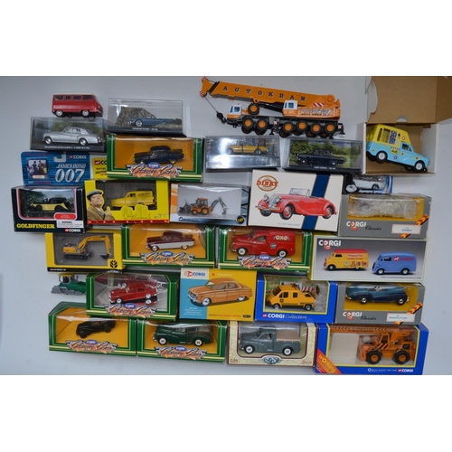 182 - Collection of diecast model trucks to include Corgi 1/64 scale Superhaulers and other truck models, ... 