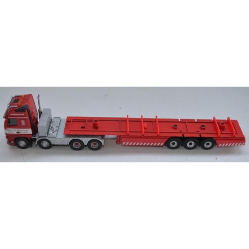 186 - Seven boxed 1/76 scale truck models from Oxford Diecast (to include limited editions) and another un... 