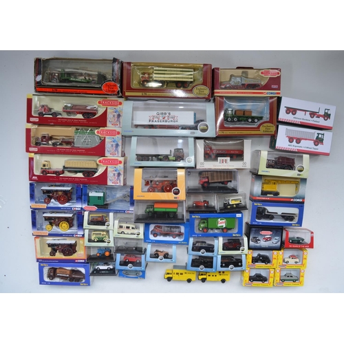 187 - Collection of 1/76 scale diecast model vehicles to include EFE, Oxford, Lledo Trackside, Corgi etc (... 