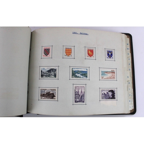 616 - Three stock albums of GB, commonwealth and Guernsey stamps, defin and commems mint and used, and a p... 