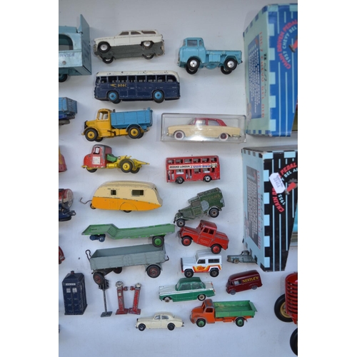 191 - Collection of vintage diecast model vehicles to include Dinky, Corgi and a large Lesney Massey Harri... 