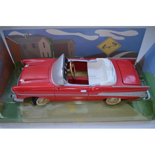 191 - Collection of vintage diecast model vehicles to include Dinky, Corgi and a large Lesney Massey Harri... 