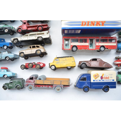 192 - Collection of vintage Dinky and Corgi diecast models to include 9 Dinky racing cars, 2 boxed 1/50 sc... 