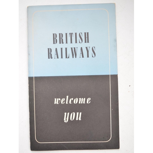 206 - 1949 British Railways promotional catalogue and 1950 British Railways folding map (2)