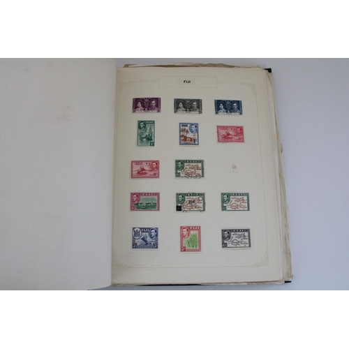 610 - Album of King George VI definitive commonwealth stamps, mostly mounted unused