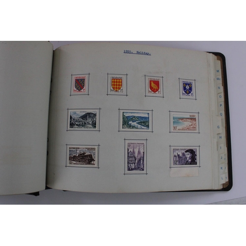 616 - Three stock albums of GB, commonwealth and Guernsey stamps, defin and commems mint and used, and a p... 