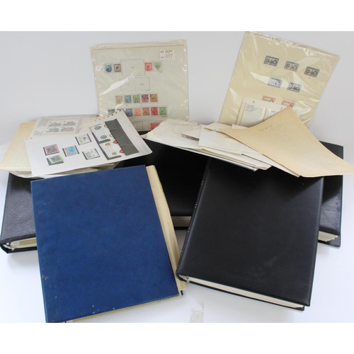 618 - Five albums of GB and commonwealth stamps and FDCs, mainly unmounted mint ERII defins and commems, w... 