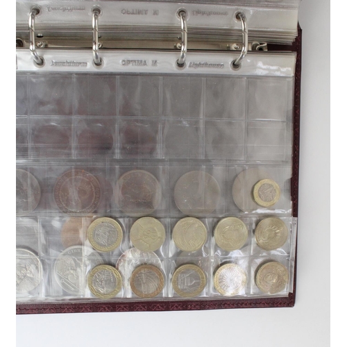 629 - Folder of mixed GB coinage, from pre-decimal to modern decimal collectables incl. some minor silver ... 