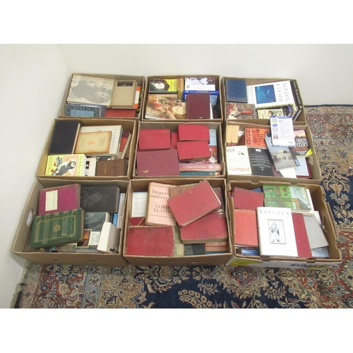 427 - Large collection of fiction, non-fiction, poetry and other books (21 boxes)