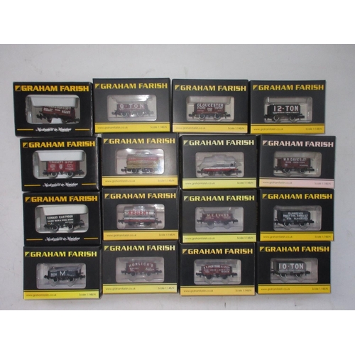 237 - Collection of boxed Graham Farish by Bachmann N gauge Collectors Club goods wagons, appear unused, (... 