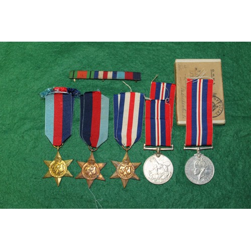 1074 - War medal to Mr M. Magid of Manchester,  1939-45 Star x 2, The France and Germany Star (Unknown reci... 