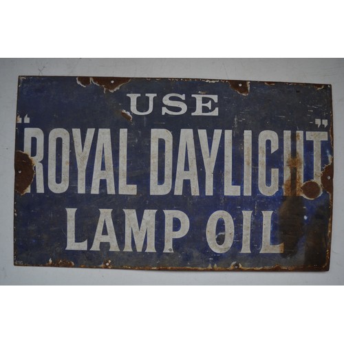 226 - Vintage enamel advertising sign 