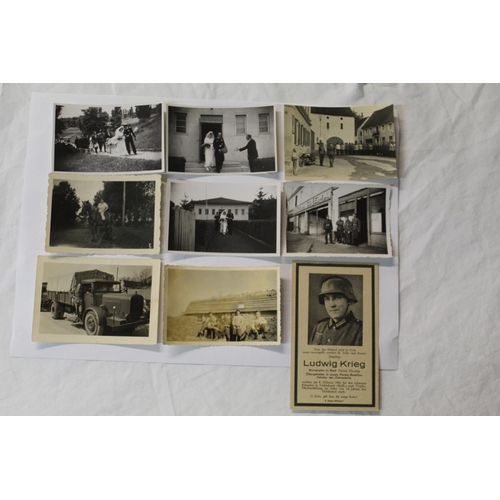 1081 - Large collection of ephemera, relating to life in the German army during WW2, letters home with some... 