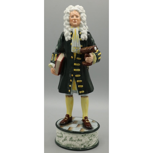 638 - Royal Doulton Prestige Pioneers Collection figure, Sir Isaac Newton HN5051, limited edition 123/350,... 