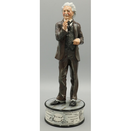 639 - Royal Doulton Prestige Pioneers Collection figure, Albert Einstein HN5240, limited edition 106/250, ... 